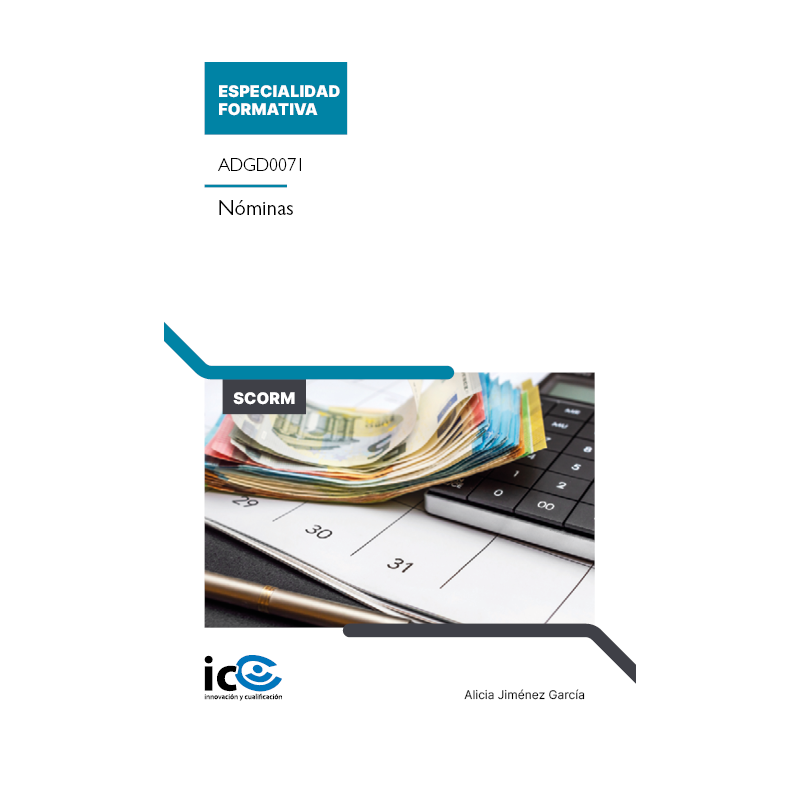 Nóminas. ADGD0071 - contenido online