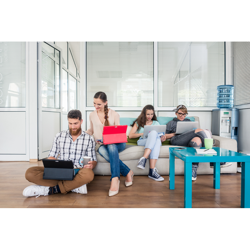 Organización de equipos en teletrabajo - contenido online