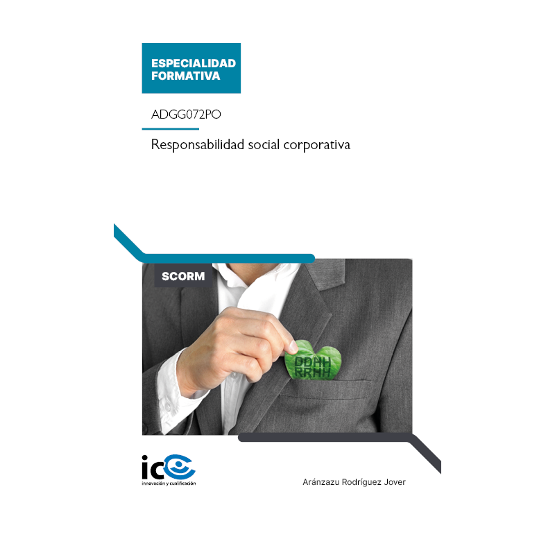 Responsabilidad social corporativa. ADGG072PO - contenido online