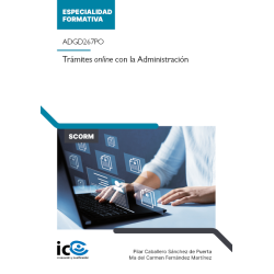 Trámites online con la Administración. ADGD267PO - contenido online
