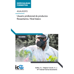 Usuario profesional de productos fitosanitarios. Nivel básico. AGAU025PO - contenido online