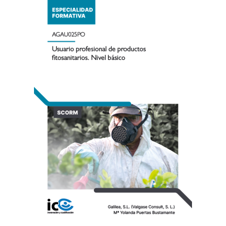 Usuario profesional de productos fitosanitarios. Nivel básico. AGAU025PO. Andalucía - contenido online