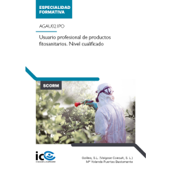Usuario profesional de productos fitosanitarios. Nivel cualificado. AGAU021PO - contenido online