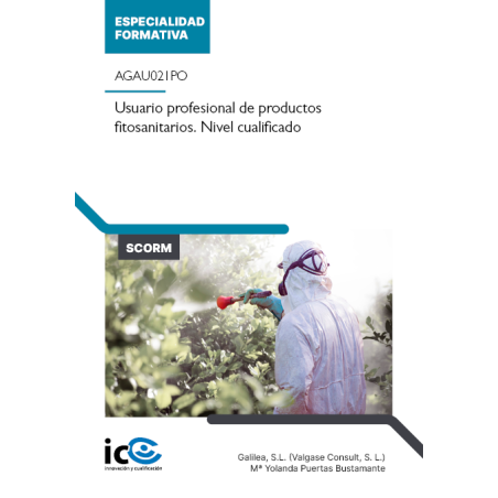 Usuario profesional de productos fitosanitarios. Nivel cualificado. AGAU021PO - contenido online