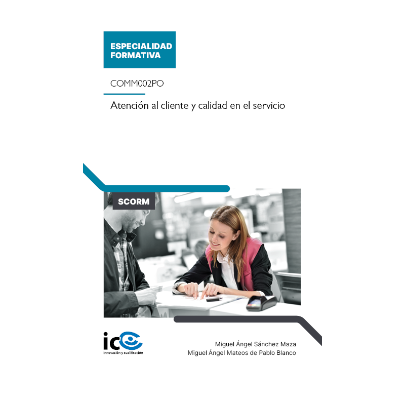 Atención al cliente y calidad en el servicio. COMM002PO - contenido online