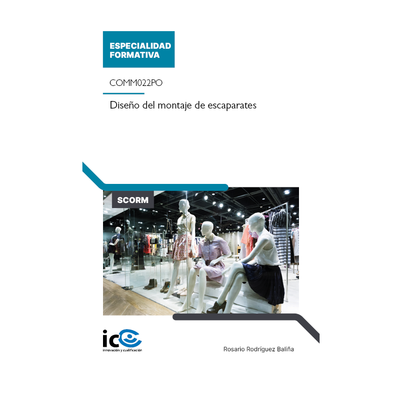 Diseño del montaje de escaparates. COMM022PO - contenido online