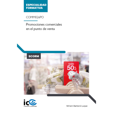 Promociones comerciales en el punto de venta. COMM026PO - contenido online