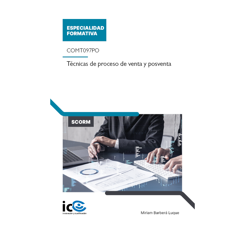 Técnicas de proceso de venta y posventa. COMT097PO - contenido online