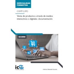 Venta de productos a través de medios interactivos o digitales: documentación. COMT121PO - contenido online