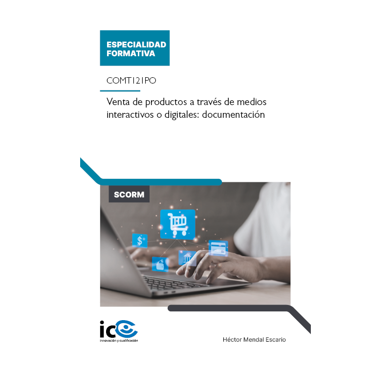 Venta de productos a través de medios interactivos o digitales: documentación. COMT121PO - contenido online