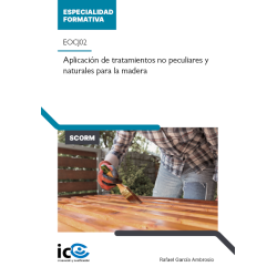 Aplicación de tratamientos no peculiares y naturales para la madera. EOCJ02 - contenido online