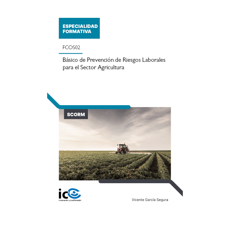 Básico de Prevención de Riesgos Laborales para el Sector Agricultura. FCOS02 - contenido online