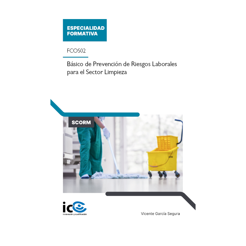 Básico de Prevención de Riesgos Laborales para el Sector Limpieza. FCOS02 - contenido online