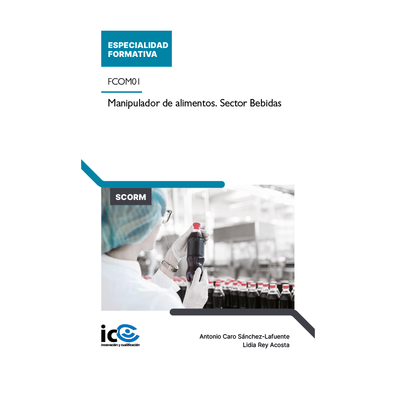 Manipulador de alimentos. Sector Bebidas. FCOM01 - contenido online