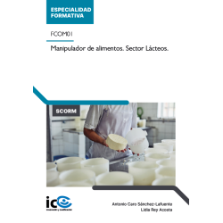 Manipulador de alimentos. Sector Lácteos. FCOM01 - contenido online
