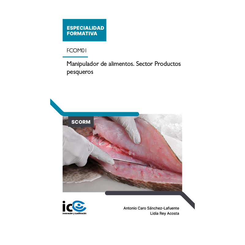 Manipulador de alimentos. Sector Productos pesqueros. FCOM01 - contenido online