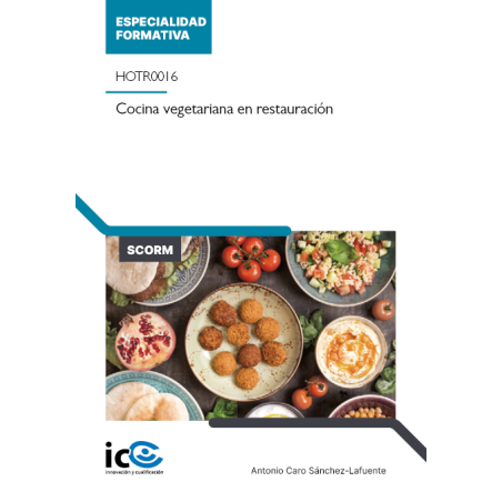 Cocina vegetariana en restauración. HOTR0016 - contenido online