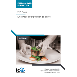 Decoración y exposición de platos. HOTR0002 - contenido online