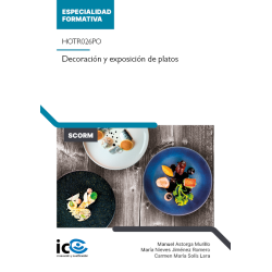 Decoración y exposición de platos. HOTR026PO - contenido online