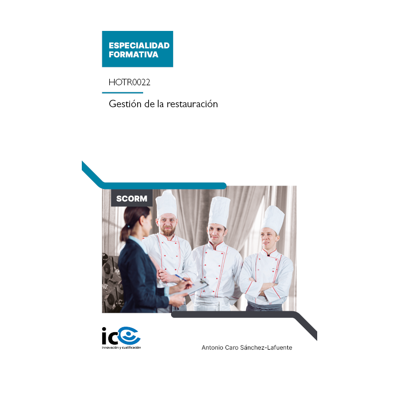 Gestión de la restauración. HOTR0022 - contenido online