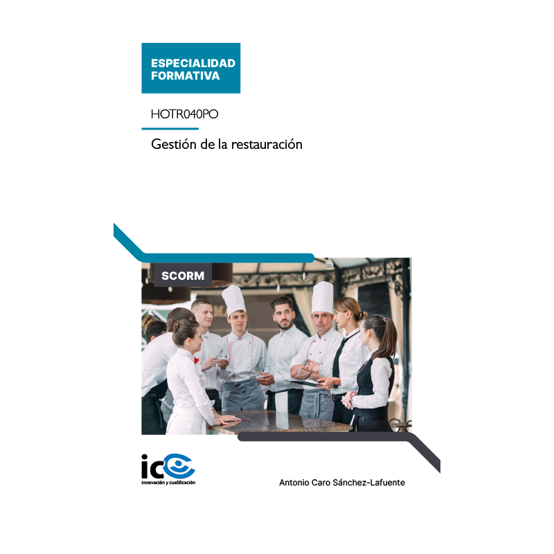 Gestión de la restauración. HOTR040PO - contenido online