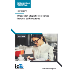 Introducción a la gestión económica-financiera del Restaurante. HOTR044PO - contenido online