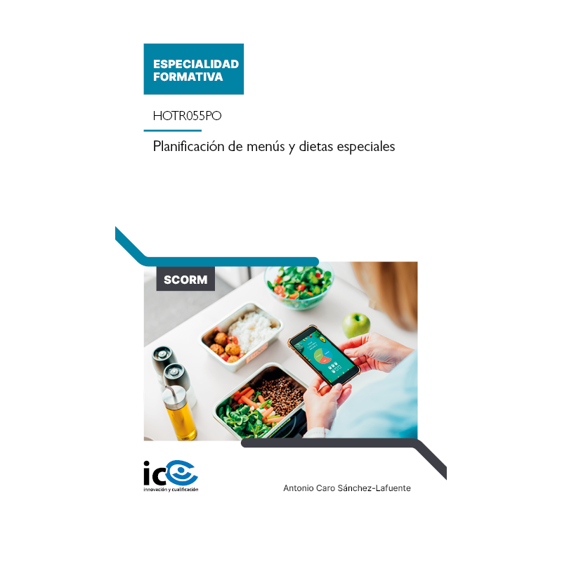Planificación de menús y dietas especiales. HOTR055PO - contenido online