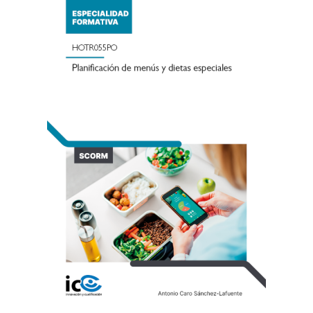 Planificación de menús y dietas especiales. HOTR055PO - contenido online