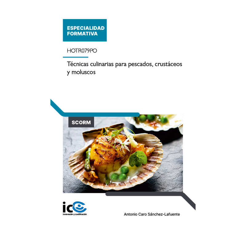 Técnicas culinarias para pescados, crustáceos y moluscos. HOTR079PO - contenido online