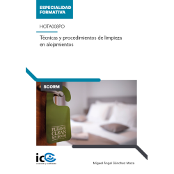 Técnicas y procedimientos de limpieza en alojamientos. HOTA008PO - contenido online