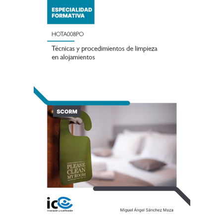 Técnicas y procedimientos de limpieza en alojamientos. HOTA008PO - contenido online