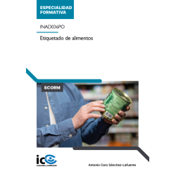 Etiquetado de alimentos. INAD036PO - contenido online