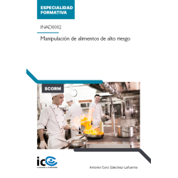 Manipulación de alimentos de alto riesgo. INAD0002 - contenido online