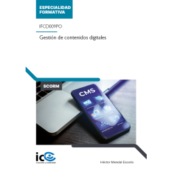 Gestión de contenidos digitales. IFCD009PO - contenido online