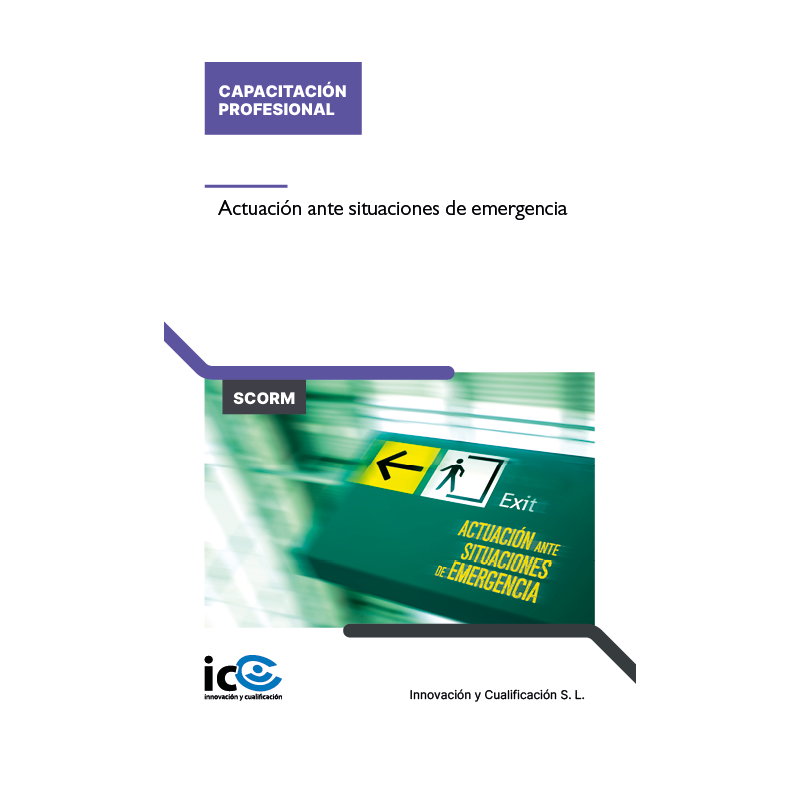 Actuación ante situaciones de emergencia - contenido online