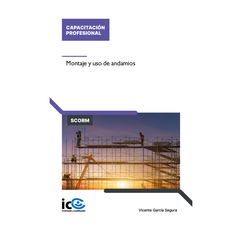 Montaje y uso de andamios - contenido online