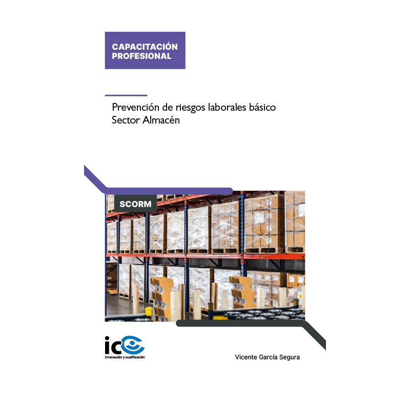 Prevención de riesgos laborales básico - Sector Almacén - contenido online