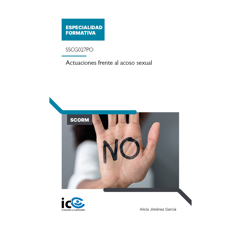 Actuaciones frente al acoso sexual. SSCG027PO - contenido online