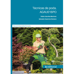 Técnicas de poda. AGAU016PO