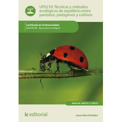 Técnicas y métodos ecológicos de equilibrio entre parásitos, patógenos y cultivos. AGAU0108 - Agricultura ecológica