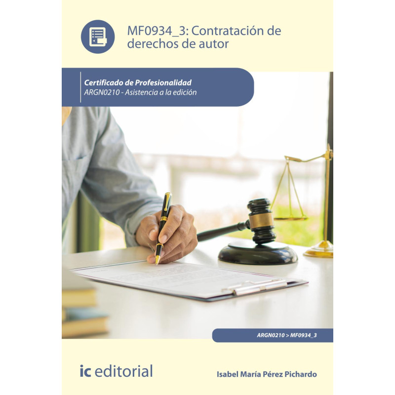 Contratación de derechos de autor. ARGN0210 - Asistencia a la edición