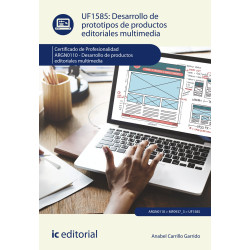 Desarrollo de prototipos de productos editoriales multimedia. ARGN0110 - Desarrollo de productos editoriales multimedia