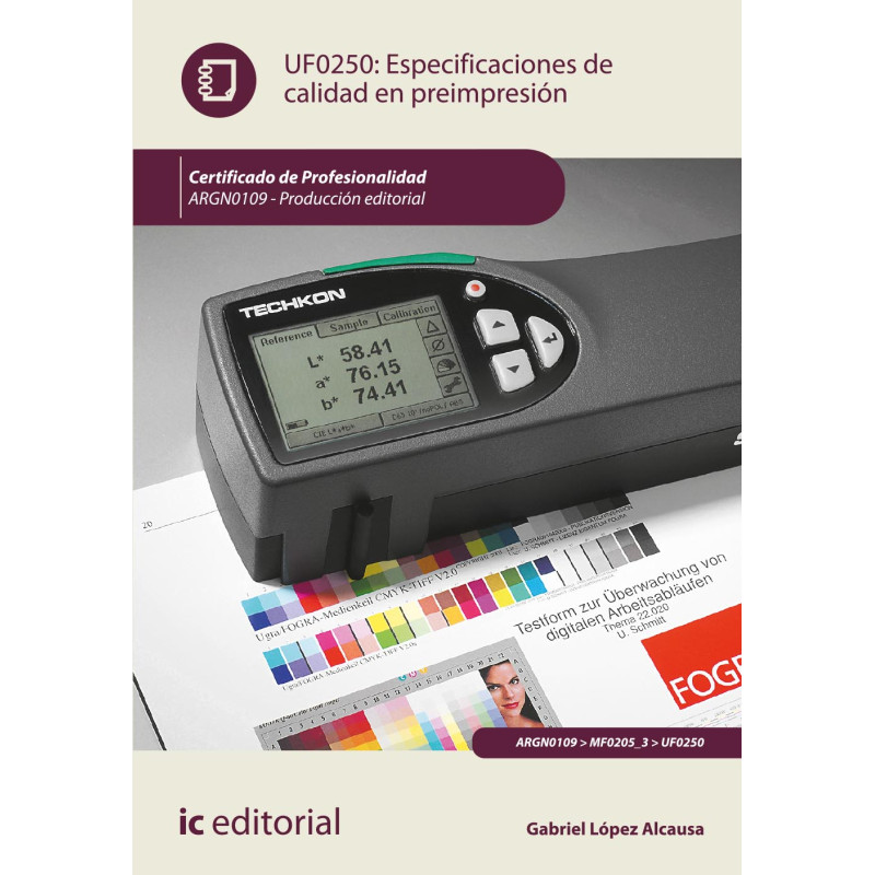 Especificaciones de calidad en preimpresión. ARGN0109 - Producción editorial