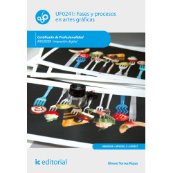 Fases y procesos en artes gráficas. ARGI0209 - Impresión digital