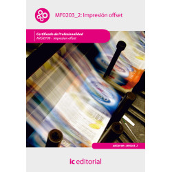 Impresión offset. ARGI0109 - Impresión en ofsset