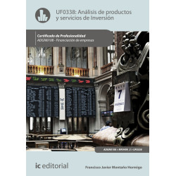 Análisis de productos y servicios de inversión. ADGN0108 - Financiación de Empresas
