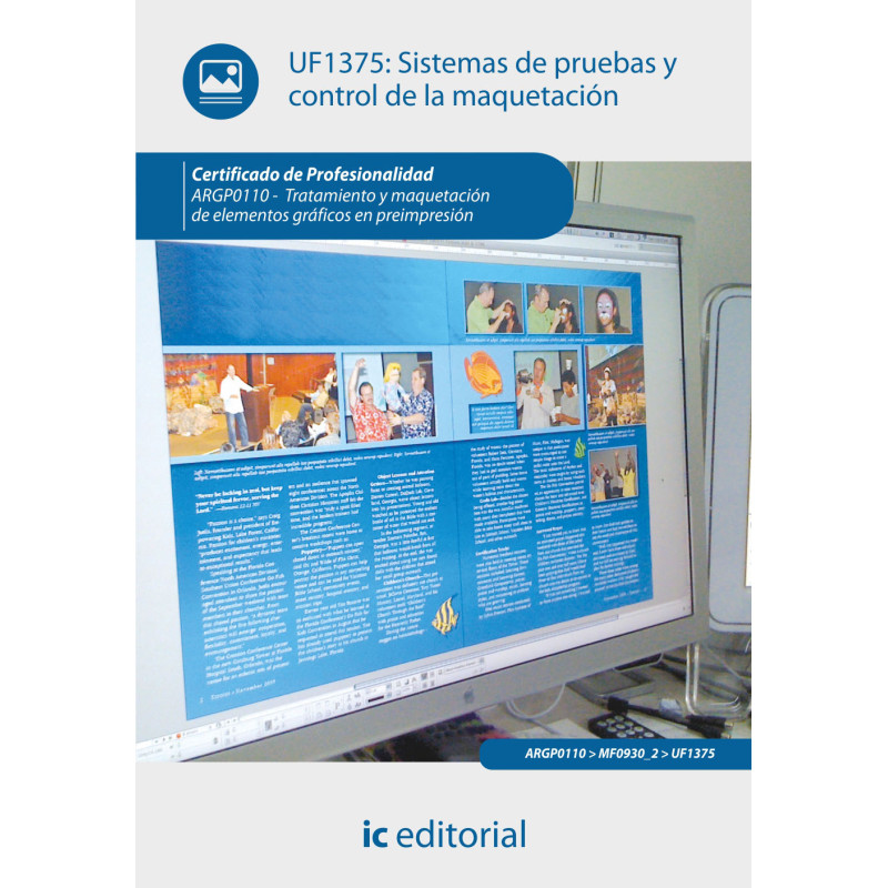 Sistemas de pruebas y control de la maquetación. ARGP0110 - Tratamiento y maquetación de elementos gráficos en preimpresión