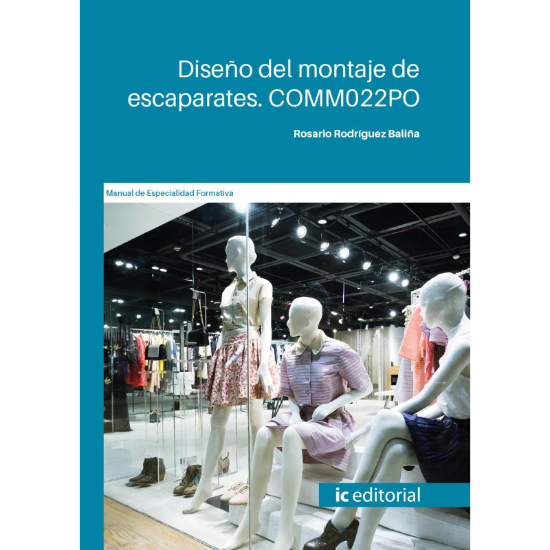 Diseño del montaje de escaparates. COMM022PO