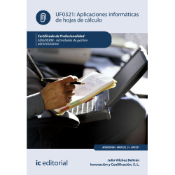 Aplicaciones informáticas de hojas de cálculo. ADGD0308 - Actividades de gestión administrativa