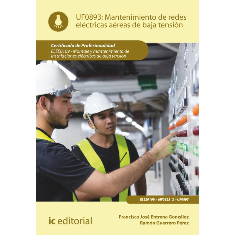 Mantenimiento de redes eléctricas aéreas de baja tensión. ELEE0109 -  Montaje y mantenimiento de instalaciones eléctricas de ...